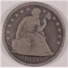 Image 1 : 1847 SEATED DOLLAR VG