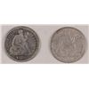 Image 1 : 1876-CC & 1877-CC SEATED DIMES GOODS