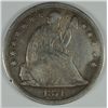 Image 1 : 1871 SEATED DOLLAR FINE