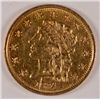 Image 1 : 1834 $2.50 CLASSIC GOLD VF/XF