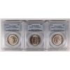 Image 1 : 1946 SET( P,D,S) BOOKER T WASHINGTON HALF DOLLARS PCGS MS65