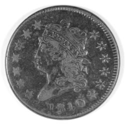 1810 LARGE CENT VF+