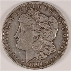 1904-S MORGAN DOLLAR VF/XF
