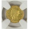 Image 2 : 1853 FIFTY CENT GOLD ROUND LIBERTY NGC MS61