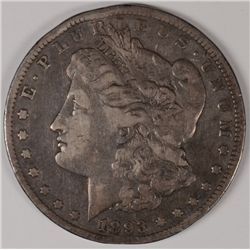 1893-CC MORGAN DOLLAR VF