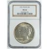 Image 1 : 1921 PEACE DOLLAR NGC MS62