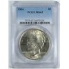 Image 1 : 1934 PEACE DOLLAR PCGS MS63