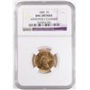 Image 1 : 1888 $3 GOLD NGC UNC DETAILS