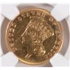 Image 2 : 1888 $3 GOLD NGC UNC DETAILS