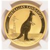 Image 2 : 2012 P AUSTRALIAN KANGAROO 1 OZT GOLD NGC MS70