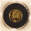 Image 4 : GIBRALTOR 1/25 OZ GOLD ANGELS COA/.999 GOLD