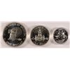 Image 10 : 1976 BICENTENNIAL 3 PIECE 40% SILVER  PROOF $ UNCIRCULATED SETS IN ORIG. PACKAGE