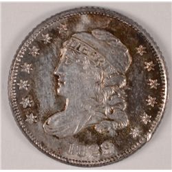 1829 BUST HALF DIME, MS-63+  NICE TYPE COIN