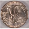 Image 3 : 1934 D WALKING LIBERTY HALF DOLLAR PCGS MS 65 GEM! RAINBOW OBV BLAST WHITE REV