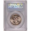 Image 4 : 1934 D WALKING LIBERTY HALF DOLLAR PCGS MS 65 GEM! RAINBOW OBV BLAST WHITE REV