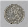 Image 1 : 1837 BUST HALF DOLLAR, DIE BREAKS XF+