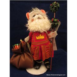 Annalee British Santa Mouse