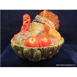 Fitz and Floyd Turkey Serving Dish