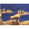 Image 3 : Set of 2 Brass Reindeer