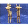Image 3 : Set of 2 Brass Reindeer