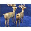Image 5 : Set of 2 Brass Reindeer