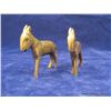 Image 3 : Set of 2 Brass Donkeys
