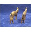 Image 5 : Set of 2 Brass Donkeys