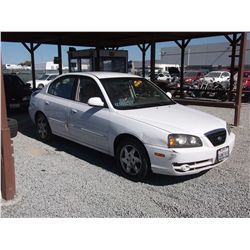 HYUNDAI ELANTRA 2004 T-DONATION