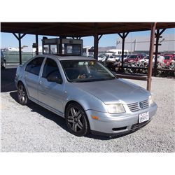 VW JETTA 2002 SALV T/DONATION