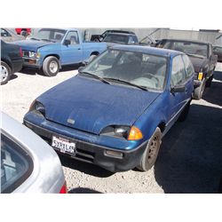 GEO METRO 1992 APP DUP SALV-DON