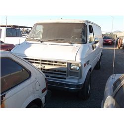 CHEVROLET VAN 1985 T-DONATION