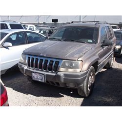 JEEP GR CHEROKEE  2001 SALV/T