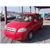 Image 2 : CHEVROLET AVEO 2009 SALV/CERT/EXP