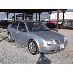 VW JETTA 2002 SALV T/DONATION