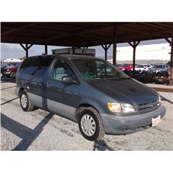 TOYOTA SIENNA 1999 T-DONATION