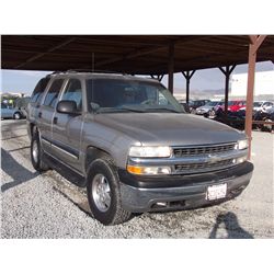 CHEVROLET TAHOE 2001 T