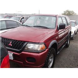 MITSUBISHI MONTERO 2001 APP DUP/T -
