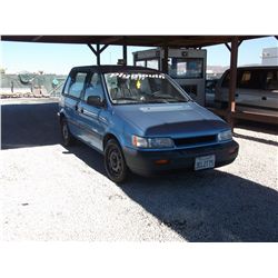 PLYMOUTH COLT 1992 T-DONATION