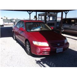 HONDA ACCORD 2002 SALV/T