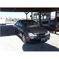 PLYMOUTH NEON 2001 T