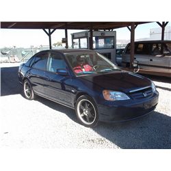 HONDA CIVIC 2001 O/S-TITLE