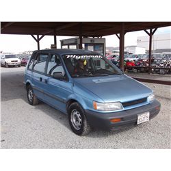 PLYMOUTH COLT 1992 T-DONATION