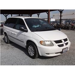 DODGE CARAVAN 2001 T-DONATION