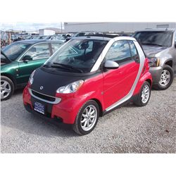 SMART FORTWO 2009 T/EXPORT ONLY