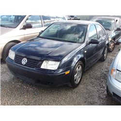 VW JETTA 2000 T-DONATION