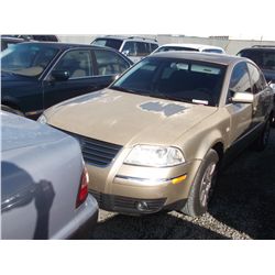 VW PASSAT 2001 T