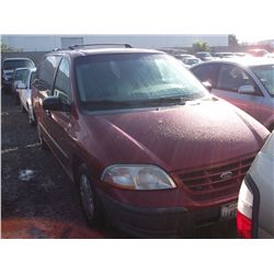 FORD WINDSTAR 2000 T-TMU