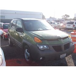PONTIAC AZTEK 2001 T