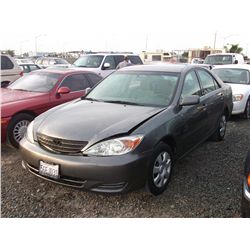 TOYOTA CAMRY 2004 APP  DUP/T-DON