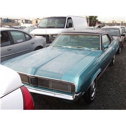 MERCURY COUGAR XR7 1968 T-DONATION